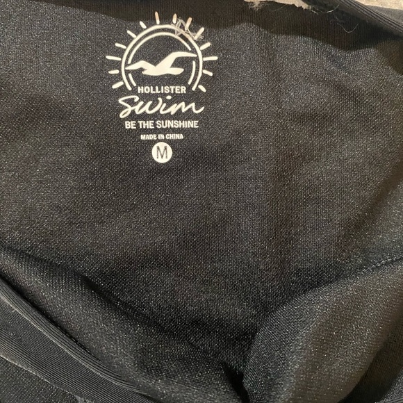 Hollister Sleek Black Bikini Bottom with Cutout Sides - Picture 9 of 9